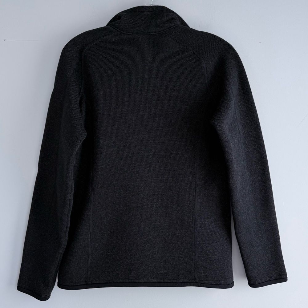 Patagonia Women's Better Sweater 1/4-Zip Fleece Black S Small 25617 Sweatshirt - Picture 5 of 13